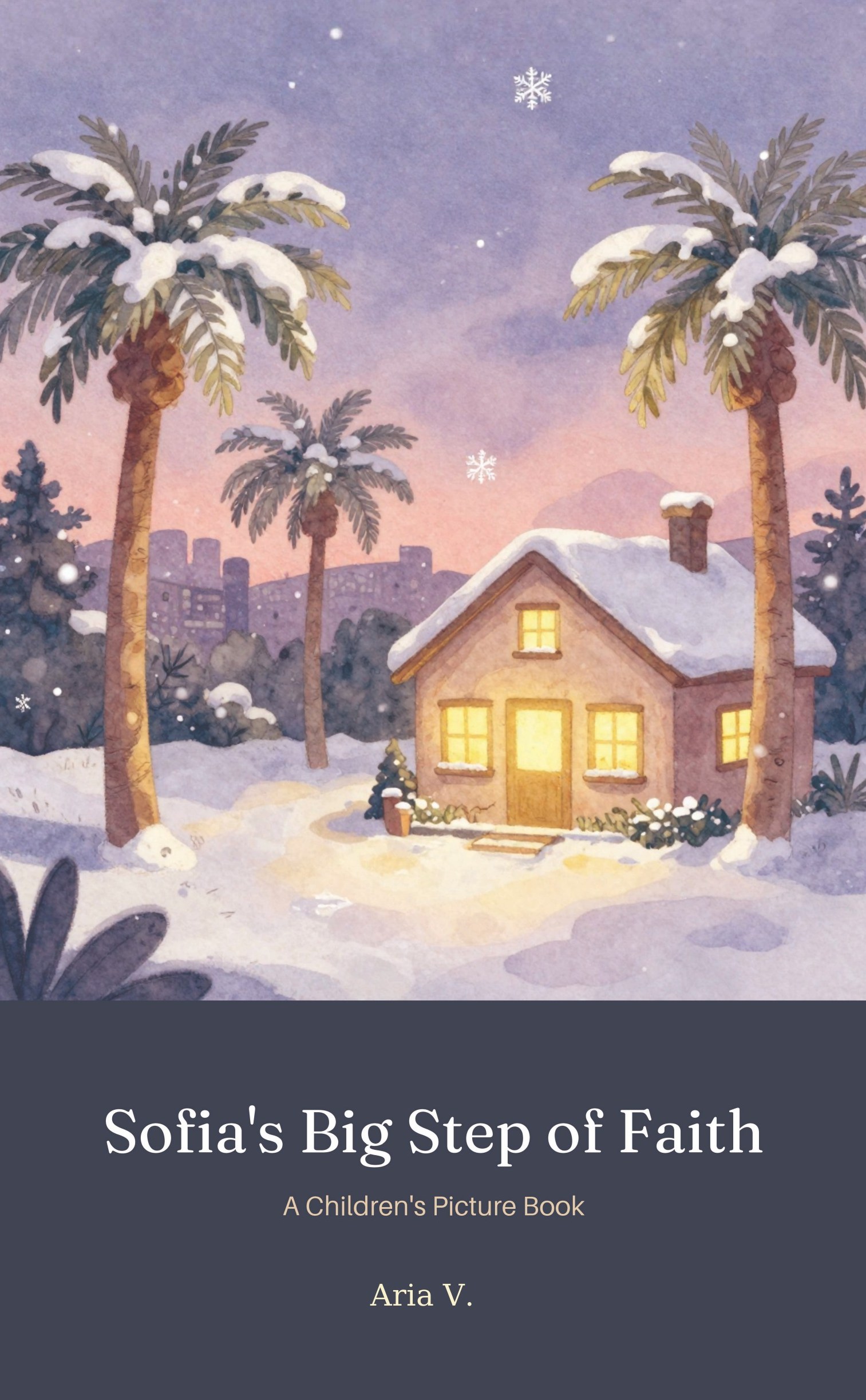 Book cover of Sofia's Big Step of Faith by Aria V.
